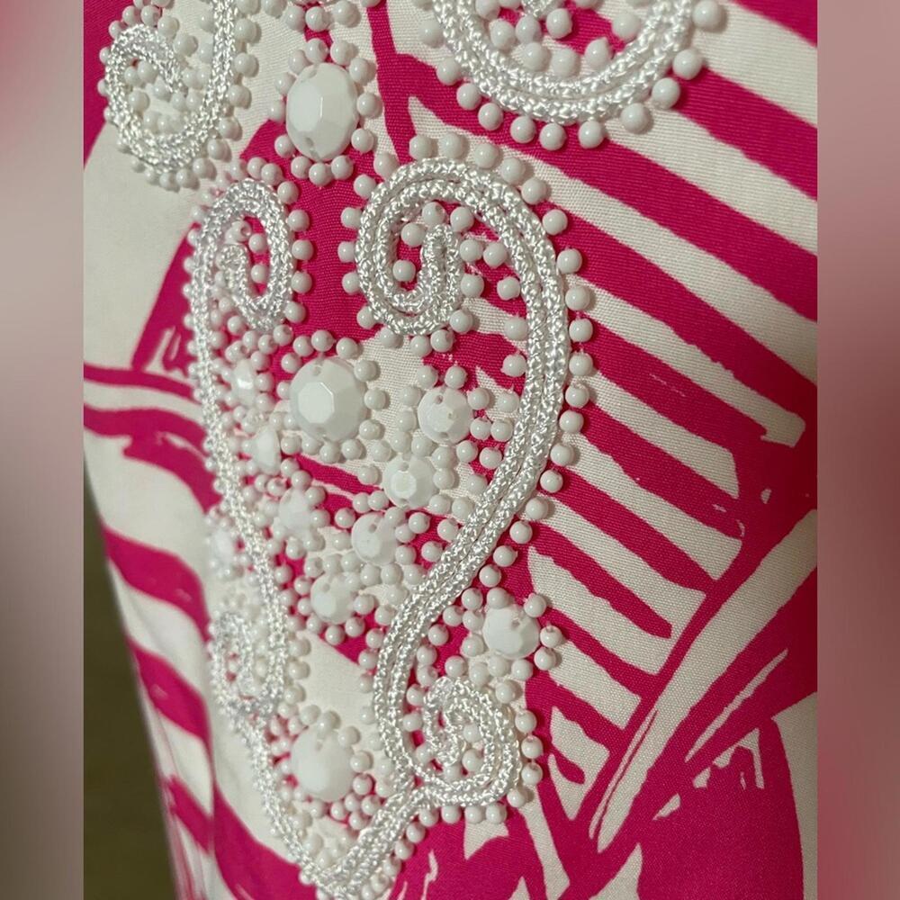 Lilly Pulitzer Julianna Tunic Dress Pink “Yacht and Sea” Print Size Small - Picture 5 of 7